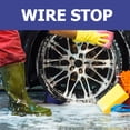 thumbnail image 4 of KONTONTY Blue Automotive Wheel Chock Durable Vehicle Stabilizer Minimizes Tire Damage, 4 of 6
