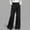 Black, variant on JUSLIO Womens Pants,Lace Trim Full Length Casual Denim Trousers Solid Jeans
