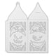 thumbnail image 1 of Troqueles de corte huecos para bricolaje, plantillas para álbum de recortes con forma de linterna de calabaza de Halloween para festivales, 1 of 14