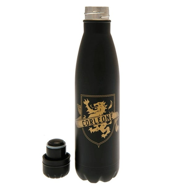 The Godfather - Botella de Agua / Frasco Térmico Corleone (Negro, Dorado)