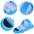 thumbnail image 3 of Simple Feet Cleaner, Magic Foot Scrubber, Exfoliating Easy Feet Cleaning Brush, Foot Shower Spa Massager Slippers for Unisex Adults, 3 of 6