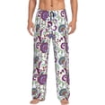 thumbnail image 2 of Kdxio Fairy Flower Print Men's Sleep Pajama Pant Lounge Pants with Pockets, 2 of 8