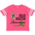 thumbnail image 3 of Inktastic Organ Donation awareness- butterfly green ribbon Boys or Girls Toddler T-Shirt, 3 of 5