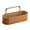 Oval, variant on TISHITA Weaving Storage Basket Wall Hanging Basket Hand Woven Hanging Fruit Basket Vegetable Storage Basket for Kitchen Bathroom Closet Rectangular