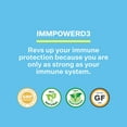 thumbnail image 5 of ImmpowerD3 AHCC Mushroom Extract Plus Vitamin D3 - Immune System Support for Adults - Supports Cytokine Function - 30 Vegetarian Capsules, 500mg of AHCC per Serving, 5 of 7