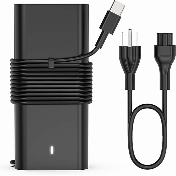 xixishop New 65W 60W USB C Laptop Charger Replacement for Dell Laptop Charger USB C Latitude 5000 5420 5520 5320 Chromebook 3100 3300 3380 3400 3500 XPS 13 9250 9360 9365 Type C Laptop Power Adapter