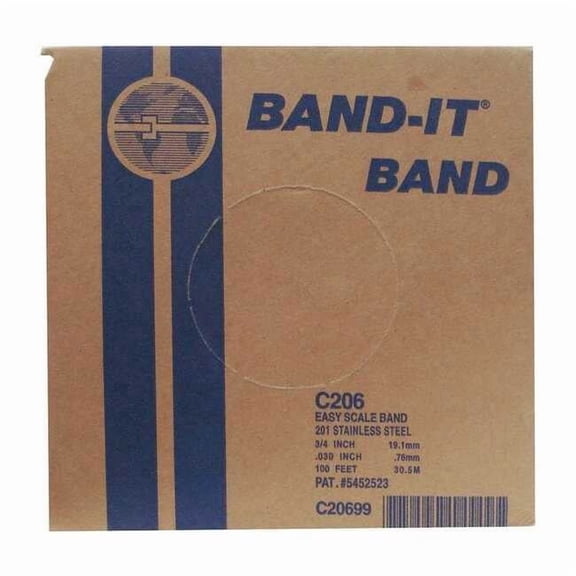 Band-It SS Band,3/4 in W Strapping C20699