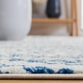 thumbnail image 4 of SAFAVIEH Tulum Lakisha Oriental Area Rug, Ivory/Navy, 10' x 10' Round, 4 of 8