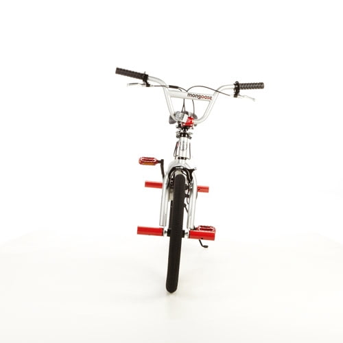 20'' Mongoose Rebel Boys' Freestyle Bike, Silver