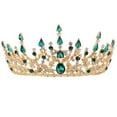 thumbnail image 2 of Wedding Crown Rhinestones Baroque Style Bridal Tiara Crown for Special Occasion, 2 of 8