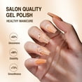 thumbnail image 3 of Candy Lover Cat Eye Gel Nail Polish Kit, 6 Pink Orange Grey Holographic Glitter Gel Polish with 2 Magnets, Soak Off UV LED Nail Polish, Manicure Gift Set for Women, 3 of 8