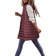 thumbnail image 2 of Vedolay Jackets for Women Casual Office Casual Jackets Fashion Front Open with Pockets,Red L, 2 of 5