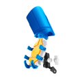 thumbnail image 1 of Soporte para teléfono de motocicleta con mini visera, soporte resistente para smartphone, universal Espejo retrovisor azul, 1 of 8