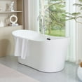 thumbnail image 4 of Vanity Art 67'" x 31" Freestanding Soaking Bathtub, 4 of 7