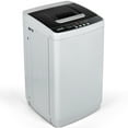 thumbnail image 1 of Simzlife 1.04 Cu.ft Portable Washing Machine 8.8LBS with LED Display, Compact Washer for Apartments, Homes, Light Grey, 1 of 9