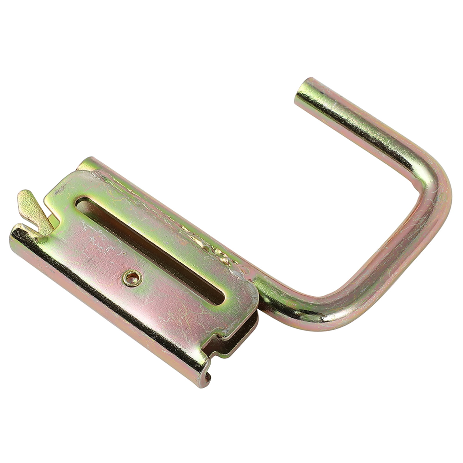 ECCPP NEW 5 Pack E Track J Hooks - Carbon Steel E Track Hanger with Zinc Coating, J Hook Mount Set, E Track Accessories for Cargo Tie Down Systems