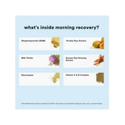 More Labs Morning Recovery Electrolyte Drink, Milk Thistle, Lemon Flavor, Pack of 6