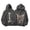 11-Dark Gray607, variant on SONXAHE Graphic Zip Hoodie for Men Baggy Goth Street Sweat Jacket
