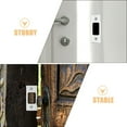 thumbnail image 3 of LOLIPPYY 6Pcs Screen Door Strike Plate Deadbolt Cover Plate Satin Nickel for Effective Door Locking, 3 of 8