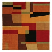 SAFAVIEH Rodeo Drive Phillis Abstract Wool Area Rug, Multi, 8' x 11'