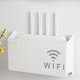 thumbnail image 3 of Estante para enrutador Wifi inalámbrico, caja de almacenamiento para colgar en la pared, organizador de plástico ABS, Cable de alimentación, pulsera, caja organizadora, decoración del hogar, nuevo, 3 of 5