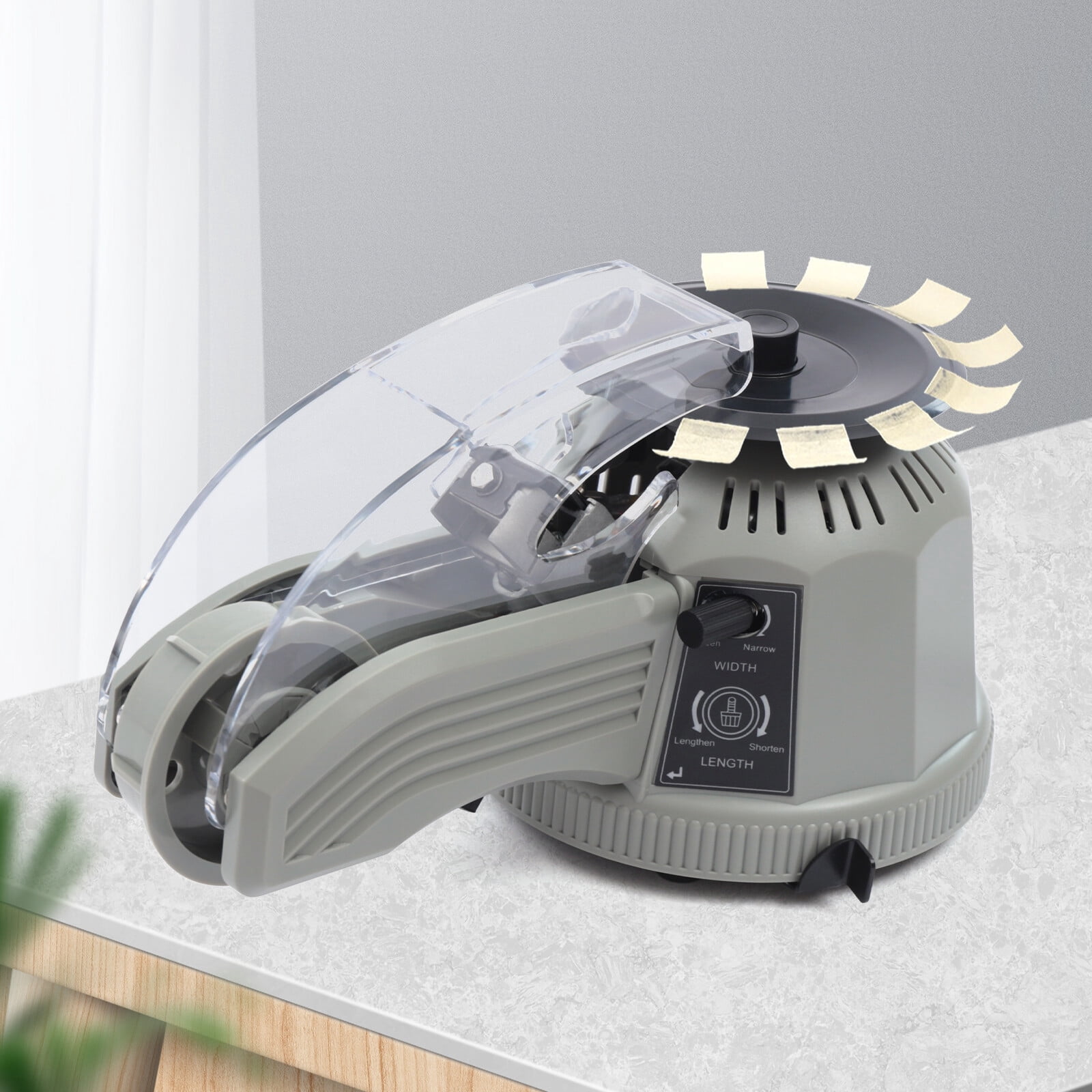 Automatic Tape Dispenser Rotary Disc Tape Cutter Machine Cutting Length 6-60mm