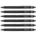 thumbnail image 1 of wqlpp-FriXion Point Clicker 0.5mm, Erasable Gel Needle tip Pens, Extra Fine Point, 6 pack (Black), 1 of 4