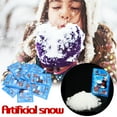 thumbnail image 3 of Magic Instant Fake Snow 10Pcs Super Absorbant Fake Fluffy Snow Indoor Christmas Artificial Snow Powder Christmas Wedding Decor, 3 of 5