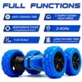 thumbnail image 2 of Kids Stunt Car 360° Spinning Double Sided Remote Control Car Stunt Vehicle Toy, 2 of 10