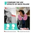 thumbnail image 7 of 1Pcs Headrest Soft U Shaped Cushion Flight Inflatable Pillows Car Nursing Cushion Travel Pillow Support Neck, 7 of 7