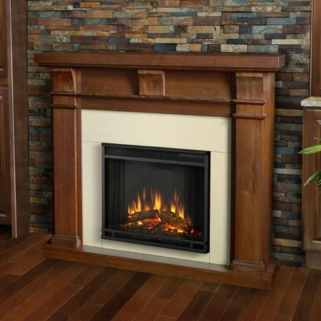 UPC 752370773052 product image for Real Flame Porter Electric Fireplace - Walnut | upcitemdb.com