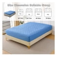 thumbnail image 4 of Diamond Grid Mattress Protector KING Size, Waterproof Bed Cover - Hypoallergenic, Dust Mite Proof - Cooling & Breathable, Fitted Sheet Style, 16-Inch Pocket, 4 of 8