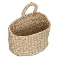 thumbnail image 1 of Cesta De Almacenamiento Tejida, Cesta Colgante Tejida, Pasto Marino Respetuoso Con El Medio Ambiente Para El Jardín Y El Hogar, 1 of 7