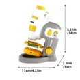 thumbnail image 4 of Fesfesfes Kids Portable Microscope Science Experiment Kit Educational Discovery Toy Gift for Children Biology Exploration Tool Beginner Scientific Investigation Set, 4 of 5