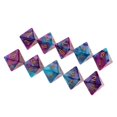thumbnail image 3 of 10PCS Polyhedral Set Multi-sided D8 for Games Blue, 3 of 8