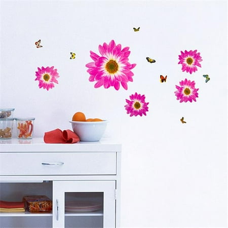 Delightful Petals Wall Decals Stickers Appliques Home Decor