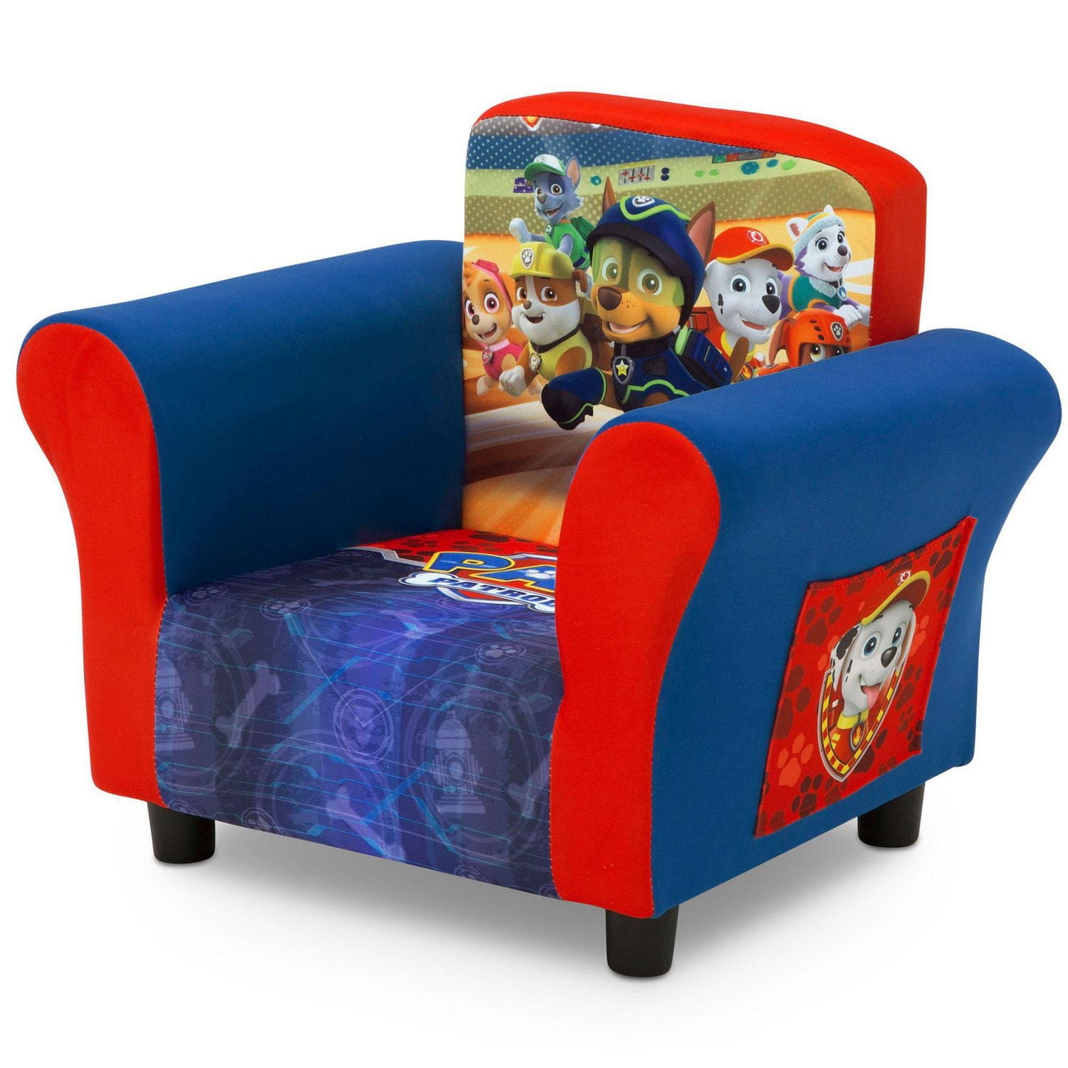 Fauteuil tapissé pour enfants de Nick Jr. Pat’ Patrouille par Delta Children