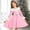 Pink, variant on JUSLIO Dresses for Girls Bow Dresses Casual Long Sleeve Dress Size 6