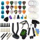thumbnail image 2 of 66Pcs Guitar Accessory Kit, Tuner, Capo, Pick, Stand, Repair Tools for Banjo, Mandolin, 2 of 4