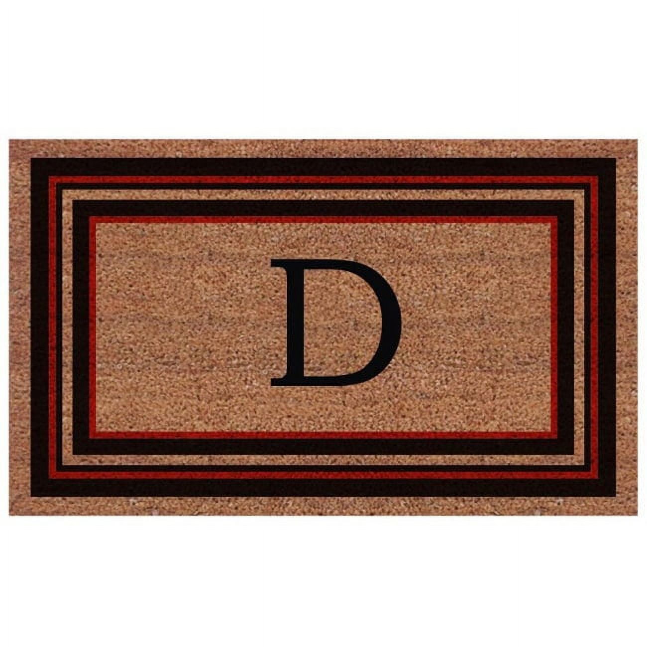 Calloway Mills Calloway Mills Esquire Monogram Outdoor Doormat, Extra-thick 18" x 30" (Letter Z)