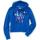thumbnail image 1 of Aeropostale Mujer Aero Ny Sequin Cut-off Popover Sudadera con capucha Sudadera 433 XS Aeropostale Sudadera, 1 of 1