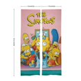 thumbnail image 2 of Cortina para puerta de Los Simpsons, cortina opaca para puerta de 34 x 57 pulgadas, cortina divisoria para privacidad de habitación para decoración del hogar, dormitorio, cocina, 2 paneles, 2 of 6