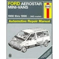 thumbnail image 1 of Pre-Owned Ford Aerostar Mini-Vans 1986-96 Wheel Drive Models (Haynes Automotive Repair Manual Series) (Paperback) 156392191X 9781563921919, 1 of 1