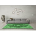 thumbnail image 3 of Ahgly Company Indoor Rectangle Persian Emerald Green Traditional Area Rugs, 2' x 3', 3 of 4