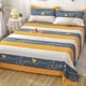 thumbnail image 1 of Juego de sábanas dobles | Poliéster Densamente Tejido Engrosado | Gran 200x230cm | Ropa de cama impresa multicolor | Tejido suave y transpirable | Easy Care | Decoración del hogar en dormitorios, 1 of 6