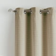 thumbnail image 6 of Martha Stewart Sutter Room Darkening Curtain Panel Pair, Lined, Sand, Grommet, 100% Polyester, 37"W x 84"L, Adult, 6 of 6