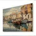 thumbnail image 2 of Designart "Greece Venetian beautys" Cityscapes Print on Natural Pine Wood, 2 of 5