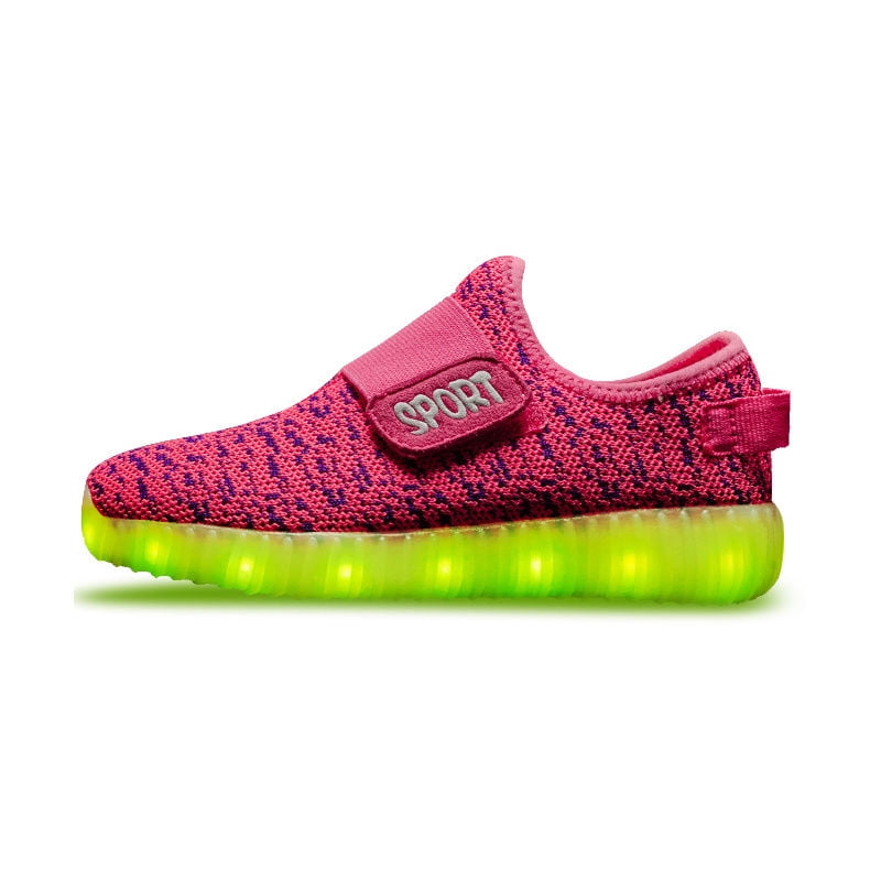 led walk shoes