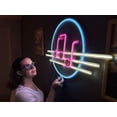 thumbnail image 6 of Solfeggio Metal Neon Sign, Neon Sign, Neon Wall Art, Bright and Unique Neon Wall Art, Stunning Neon Sign for Anyroom (With Remote Control), 6 of 9
