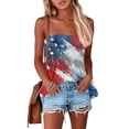 thumbnail image 2 of Women 250th Anniversary USA Shirt Women Patriotic Independence Day Shirt Women Strapless Casual Tube Top, 2 of 7